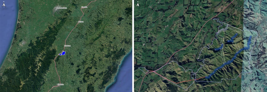 Mt Munro Wind Farm project map